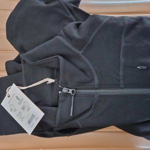 NWT WoolX Black Hudson Full Zip Jacket Large